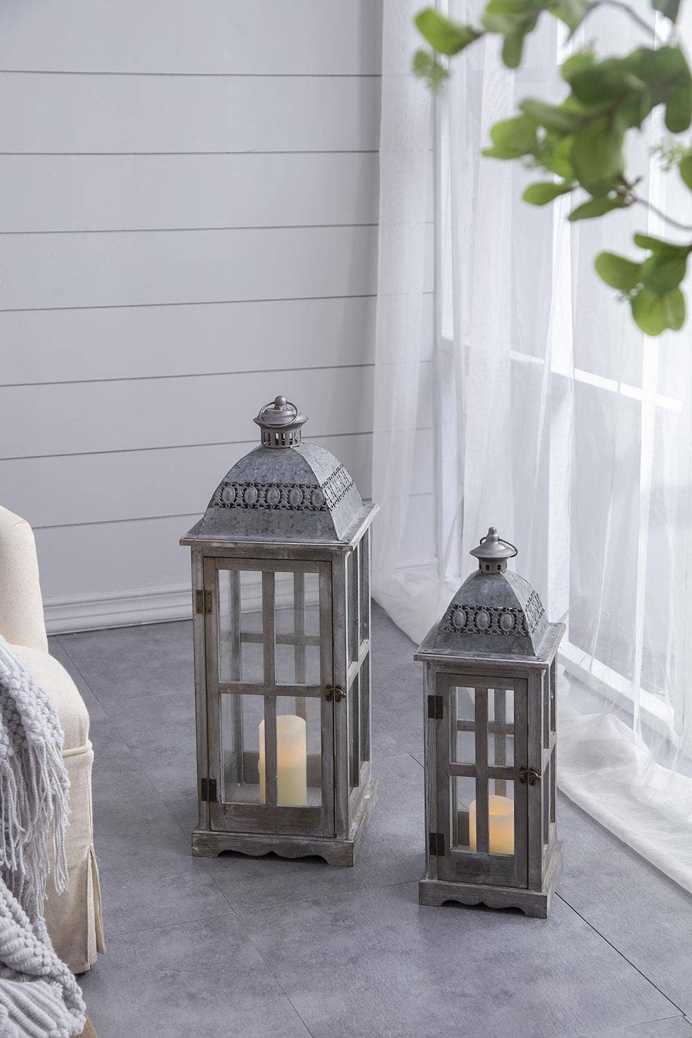 A&B Home Group Inc. - Wholesale Lantern - S/2 Urban Scape Lanterns11