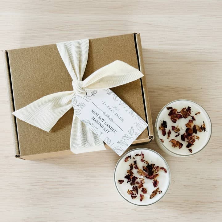 DIY Candle Making Kit Custom Scent Blend Soy Wax Crafting for wholesale by London James Candle Co