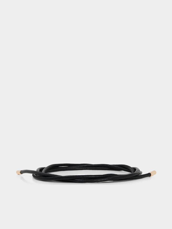 Forcast Women's August Leather Rope Belt for wholesale by Forcast