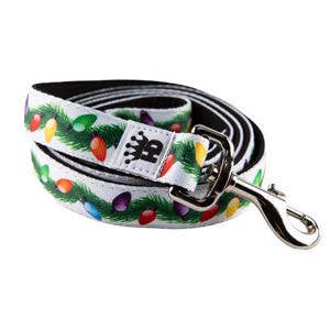 Barker's Bowtique - Wholesale Pet Collar - Dog - Christmas Lights Adjustable Collar W/ Led Buckle and Lead1
