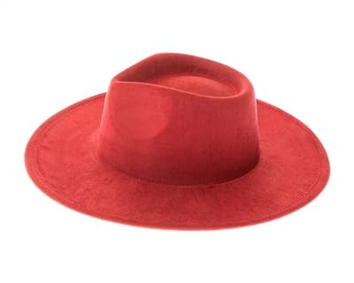 DNMC - Wholesale Fedora - Women's - Vegan Suede Rancher Hats - NEW COLORS!13