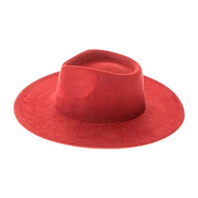 DNMC - Wholesale Fedora - Women's - Vegan Suede Rancher Hats - NEW COLORS!13