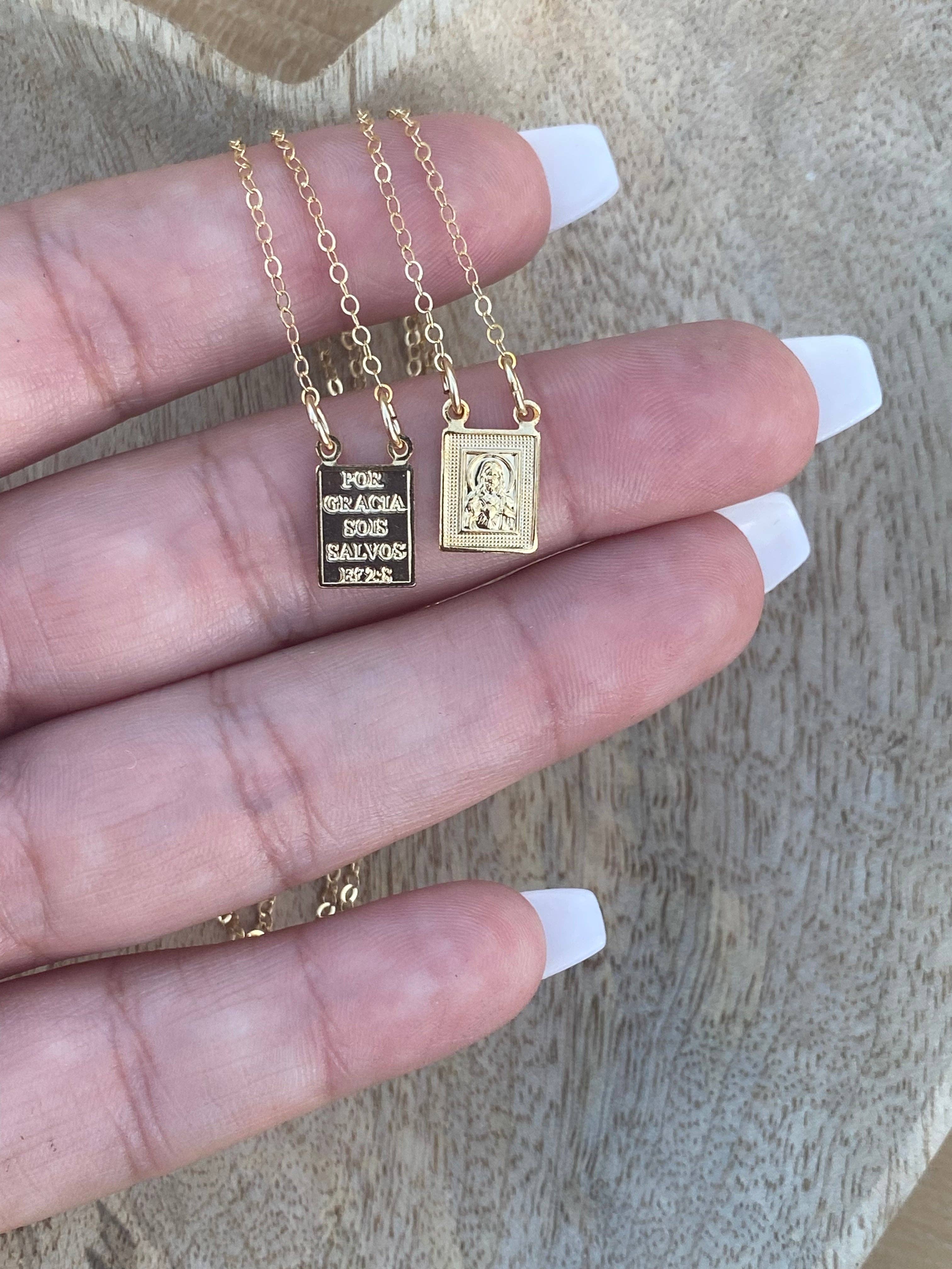 Naomi's Happy Place Shop - Wholesale Pendant/Charm Necklace - Scapular Necklace31