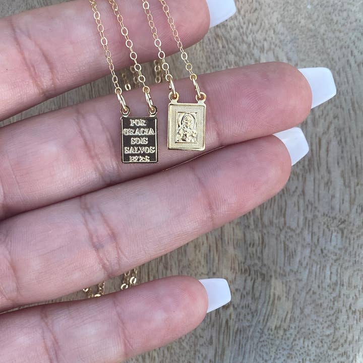 Naomi's Happy Place Shop - Wholesale Pendant/Charm Necklace - Scapular Necklace31