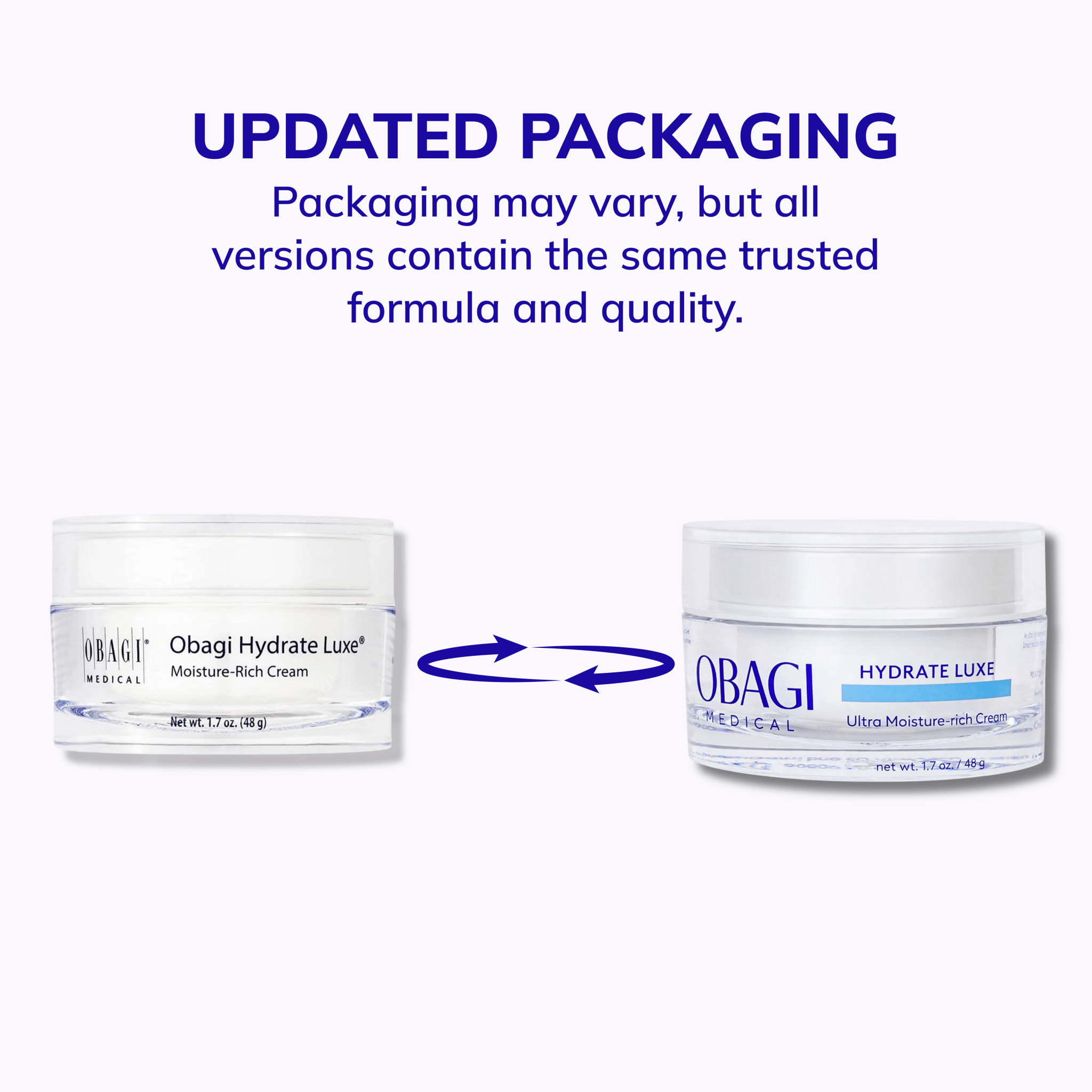 Dermstreet - Wholesale Facial Moisturizer - Obagi Hydrate Luxe5