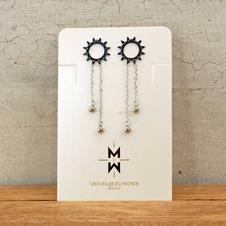 Merveilles du Monde - Wholesale Single Earring - Magnificent Stainless Steel Earrings2