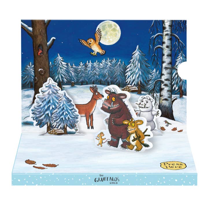 No.34 | The Gruffalo Music Box Card for wholesale by Music Box
