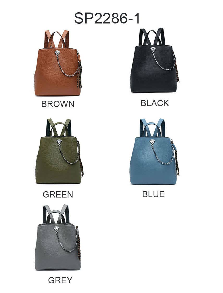 Papaya Fashion Ltd – wholesale Backpack – Women's – SP2286-1 Backpack with 3 compartments9