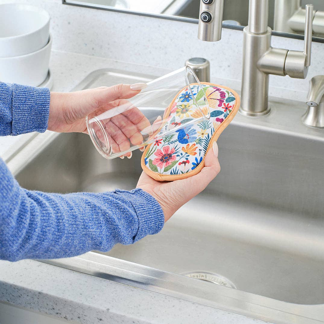 WerkShoppe - Vendita all'ingrosso Spugnetta per pulire - Set di Spugnette Campo di Fiori1