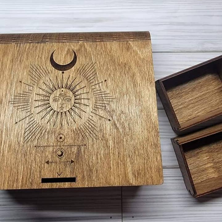 Mars & Me - Wholesale Decorative Box - Tarot Box2