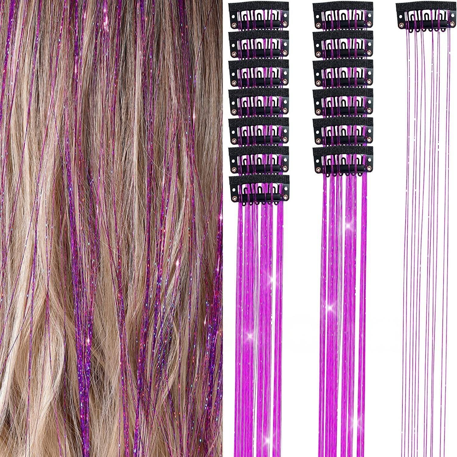 AK Brand - Wholesale Haar extensions - 20 inch glinsterende haartinsels voor extensions kit3