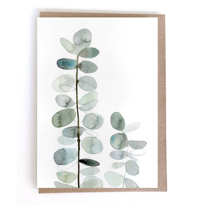 True Blue Card for wholesale by Janet Bell Gallery & Lifestyle Store