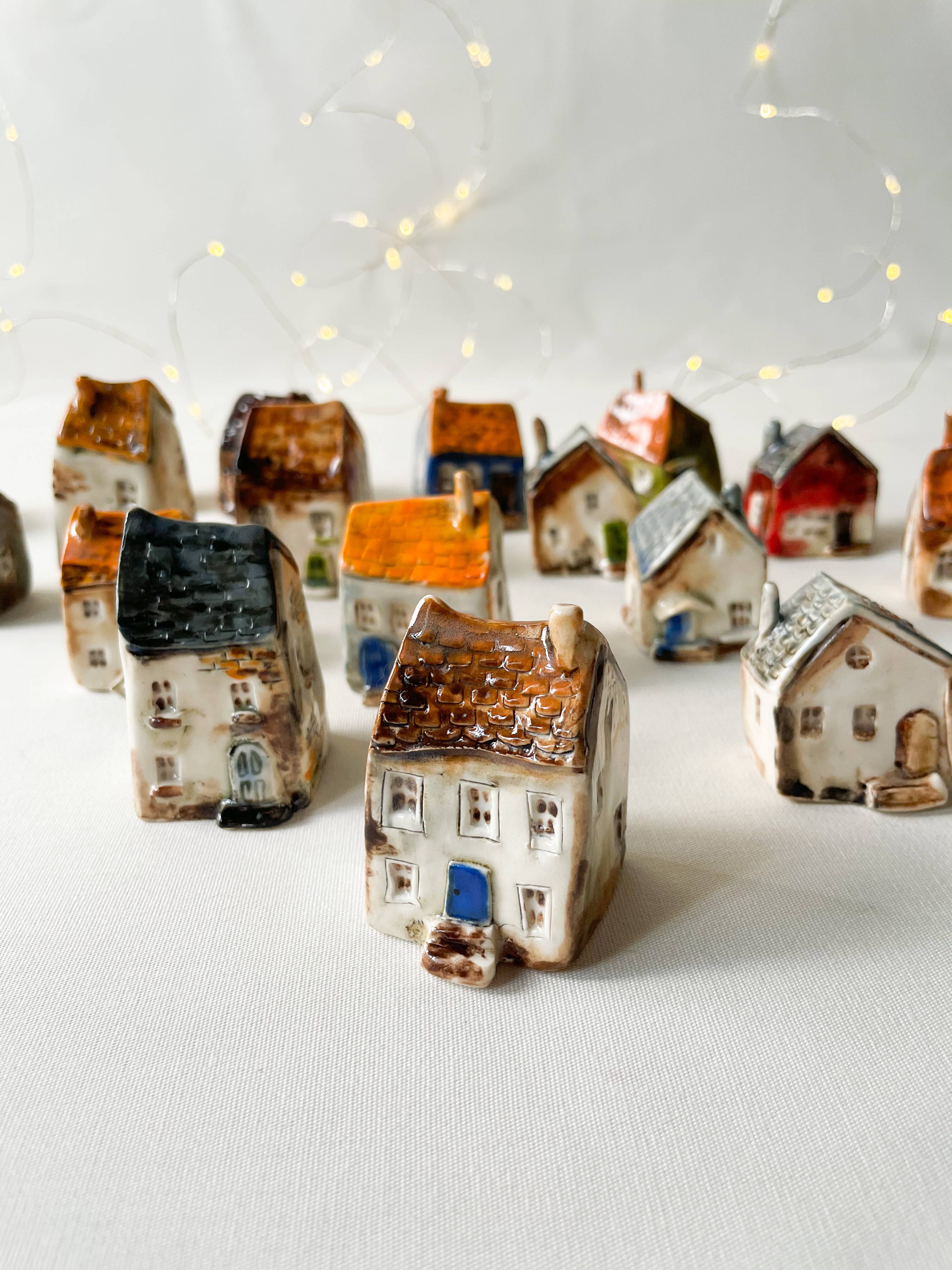 Mist Ceramics - Vendita all'ingrosso Decorazioni da tavolo - Casetta in ceramica, decorazione per la casa, porta piante5