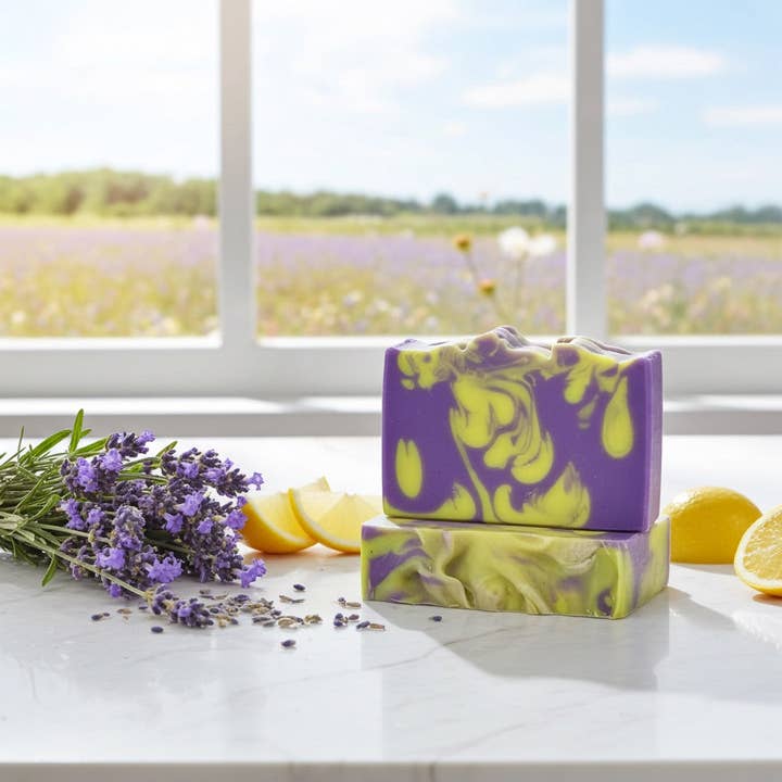 Mellow Suds - Wholesale Bar Soap - Lavender Zest Soap1