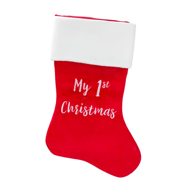 Pearhead - Wholesale Holiday Stocking - My 1st Christmas Holiday Stocking