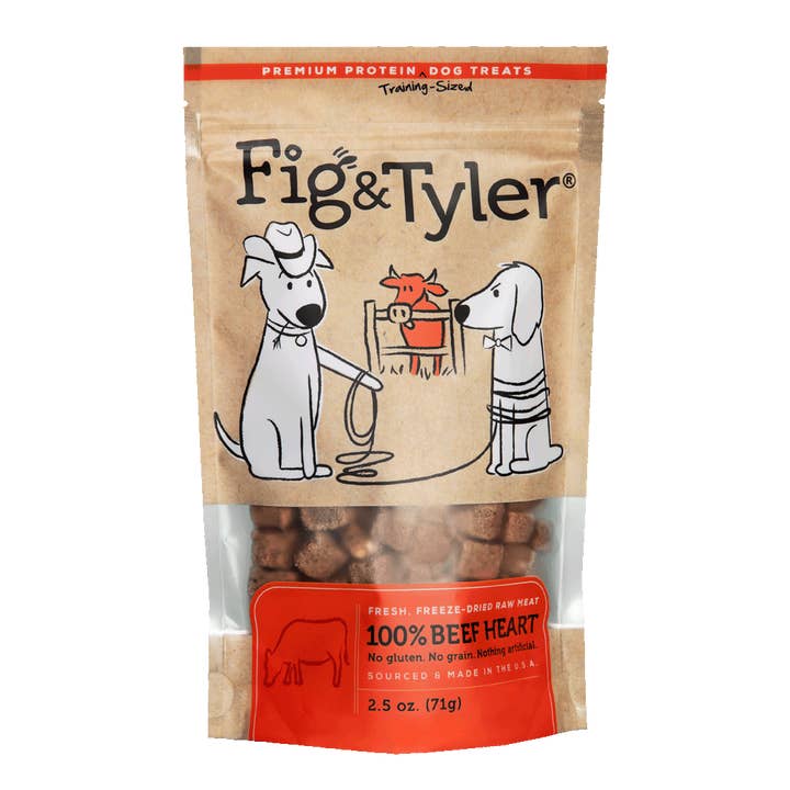 Fig & Tyler - Wholesale Pet Treats - Dog - Freeze-Dried Beef Heart Morsels