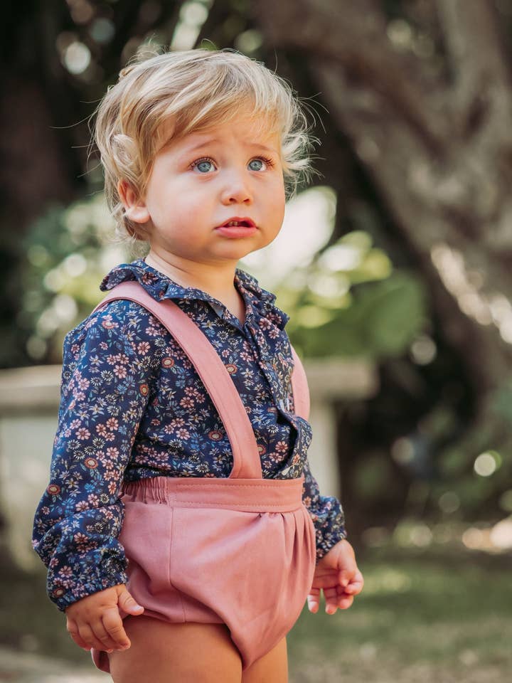 Conjunto de bebé niño floral Cocote & Charanga for wholesale by Charanga