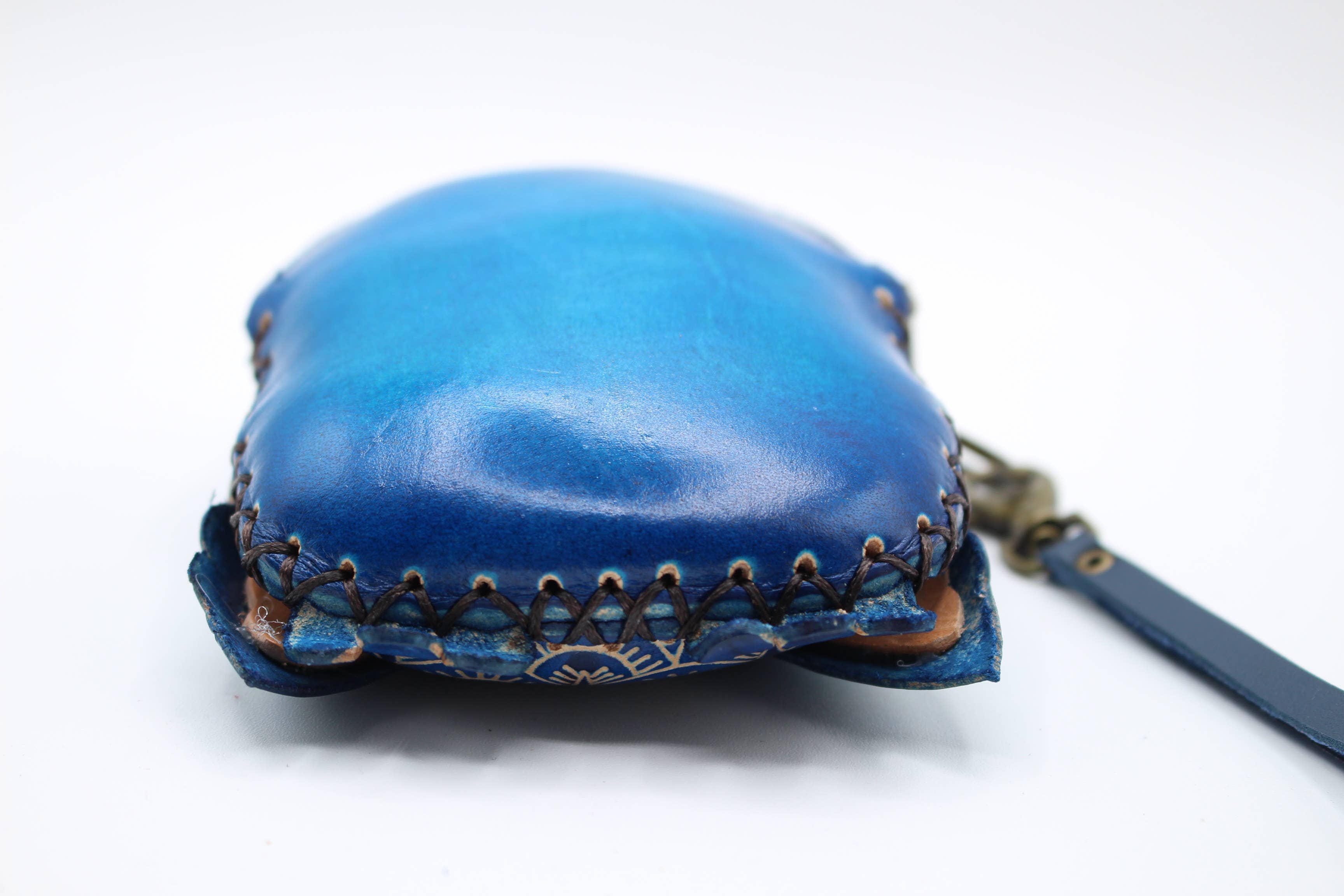 Sunflower Handmade leather inc - Wholesale Wristlet - Leather Owl Wristlet coin purse wallet10