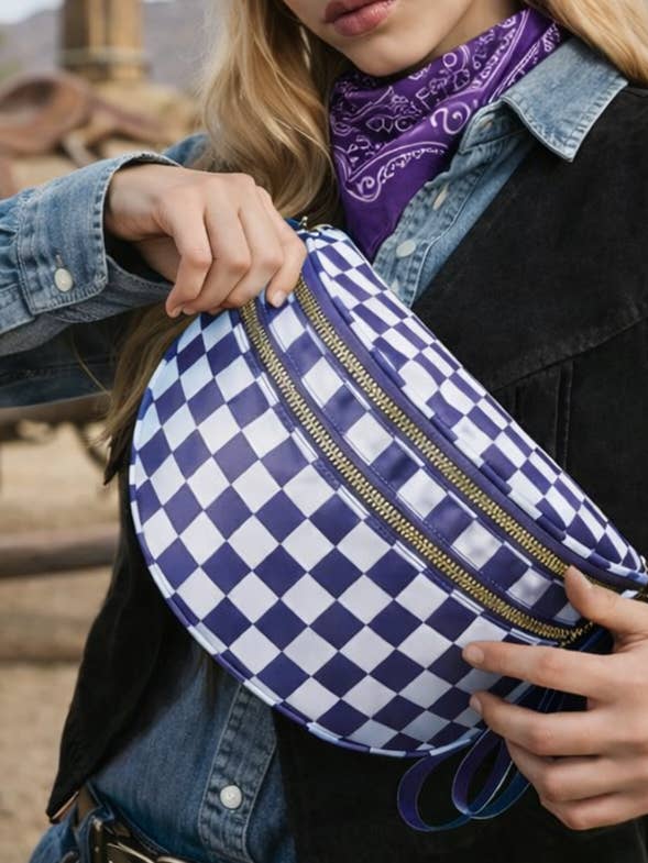 Mala a Tiracolo Crescent Secratariat por atacado de Neon Spur LLC