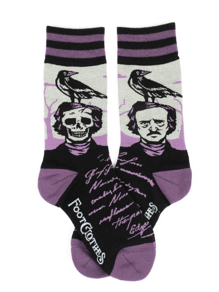 The Raven Poe Socks and other Purchase Wholesale two left feet. Free Returns & Net 60 Terms on Faire trending on Faire.