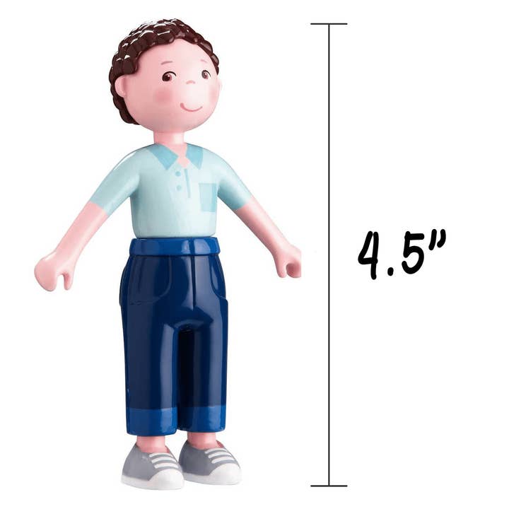 HABA USA - Wholesale Figurine Toy - Kids - Little Friends Dad Michael Doll (Pedestal Packaging)7