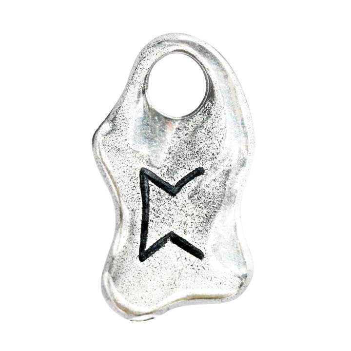 Peorth - Viking Rune Charms - Pendant Necklace on Cord for wholesale by Eastgate Resource