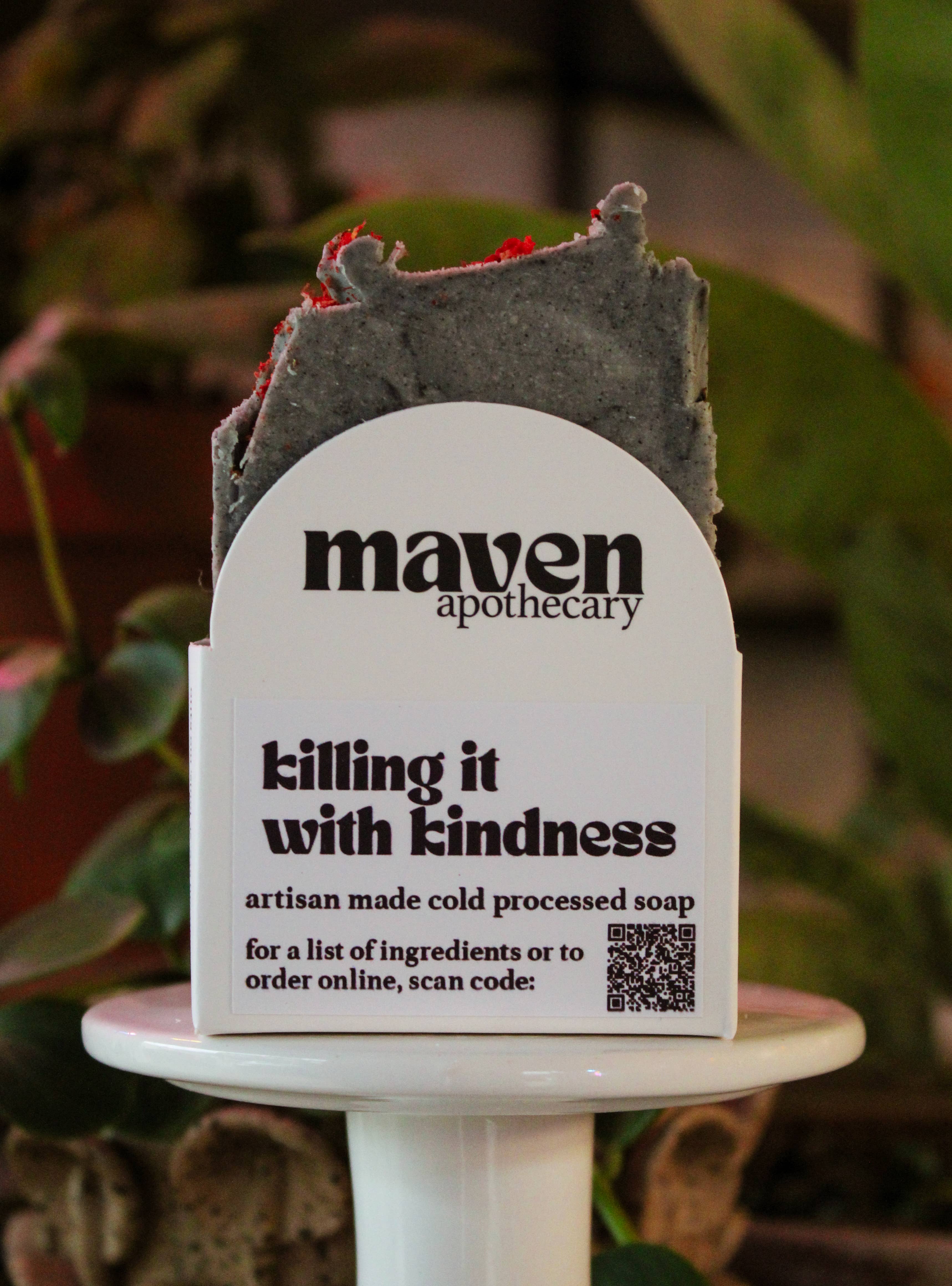 MAVEN APOTHECARY - Venta al por mayor Pastilla de jabón - Jabón de Proceso en Frío "Matando con Amabilidad"1