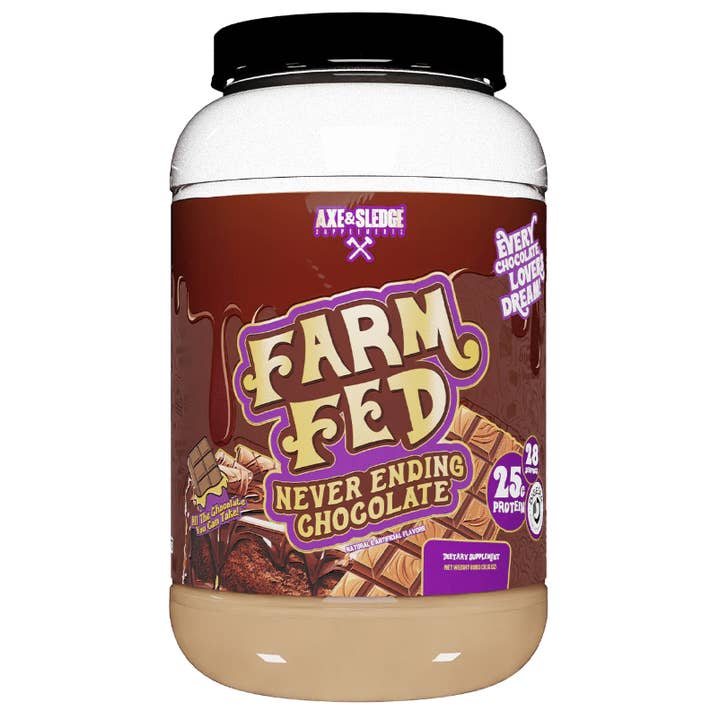 Axe & Sledge Farm Fed Whey Isolate Protein - 30 SRV for wholesale by L&F Universal Goods
