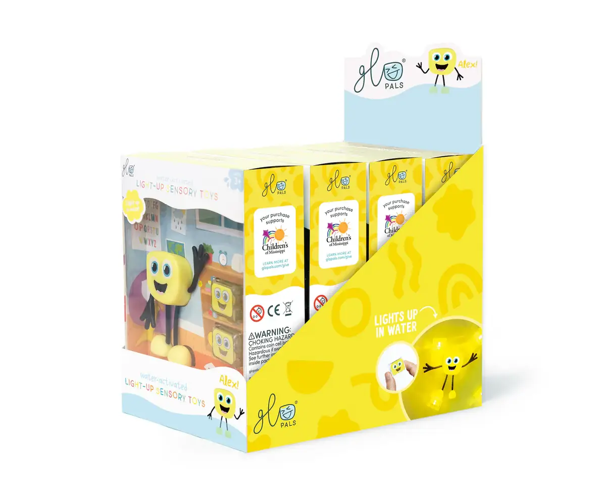 Glo Pals - Vente Jouet lumineux – enfant et bébé - Personnage de Glo Pals Alex1