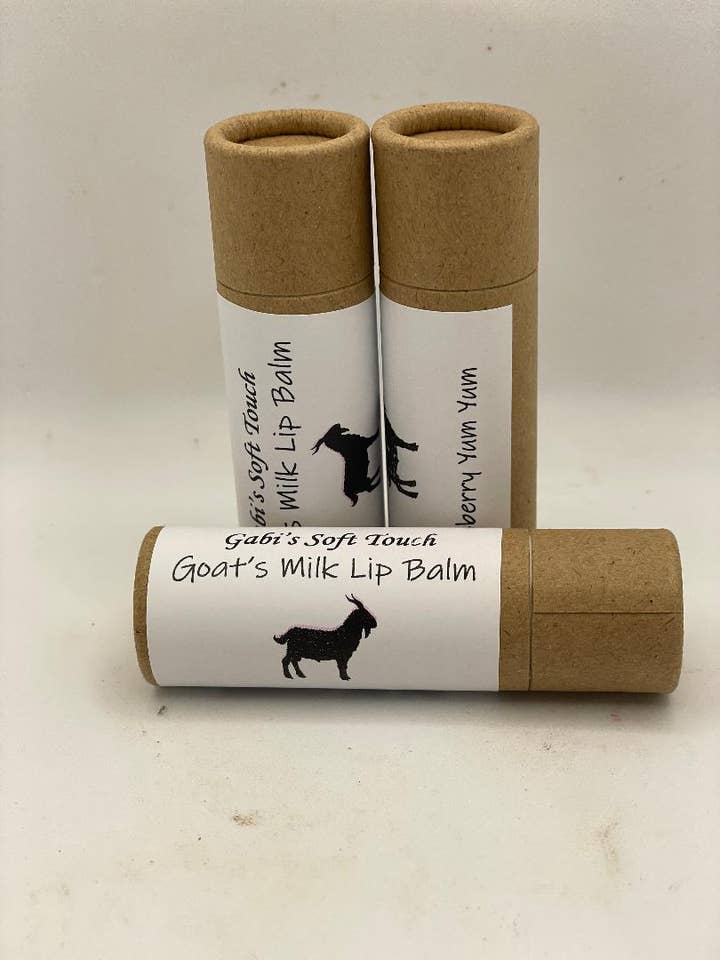 Goat's Milk Lip Balm for wholesale by Gabi’s Soft Touch
