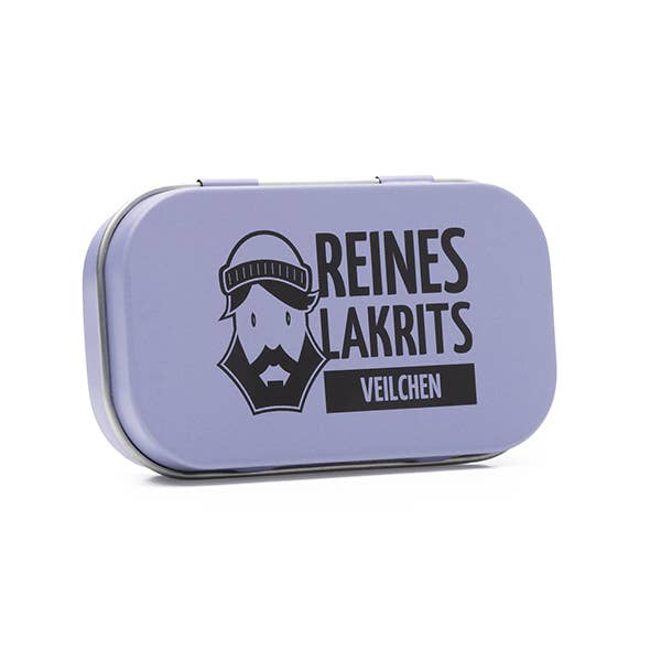 LASSE LAKRITS - natürlich lecker - Wholesale Licorice - Can of Pure Lacrits Violet4