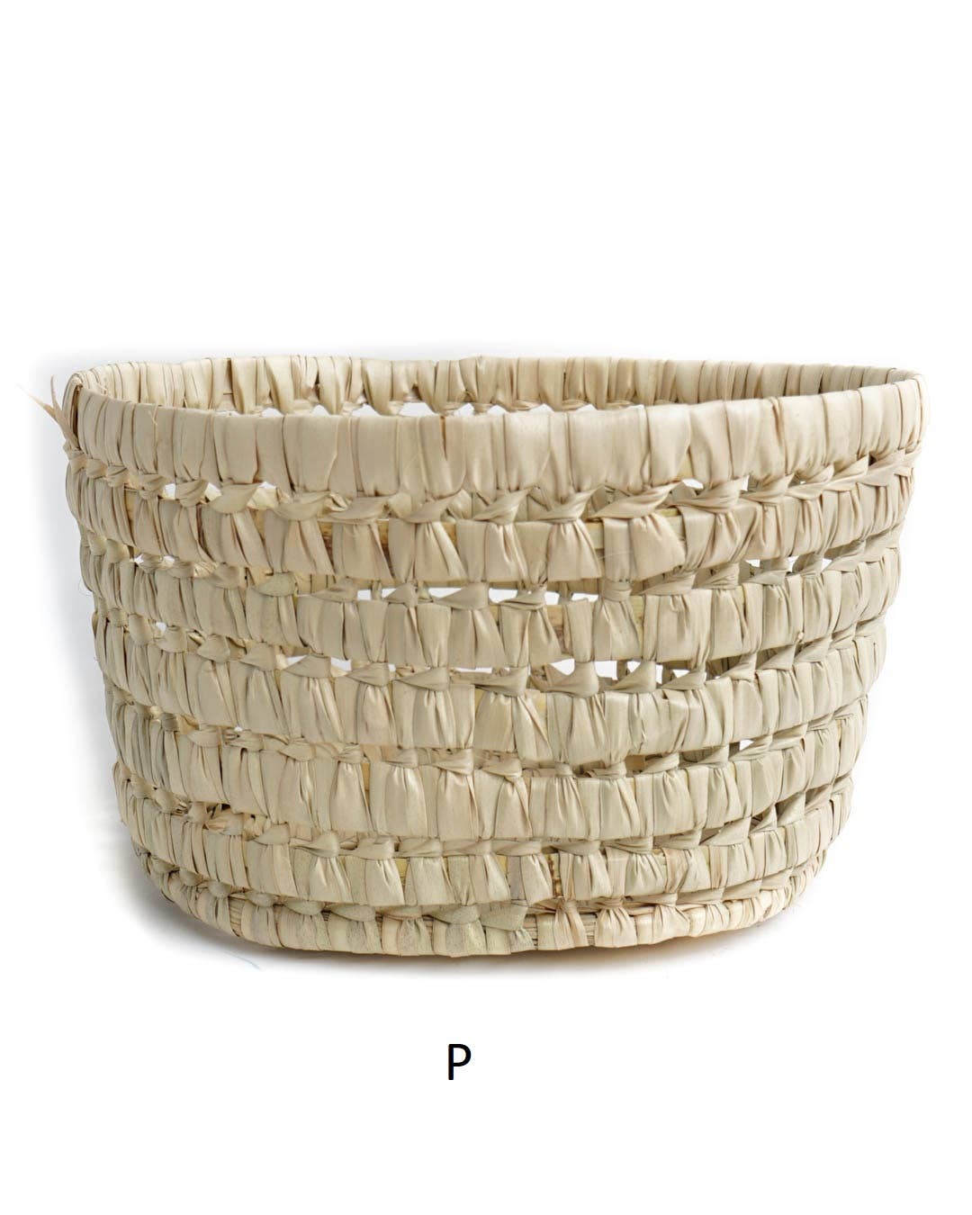 High crafty – wholesale Basket – Handcrafted Simple Round Basket – Natural Palm – Christmas 7
