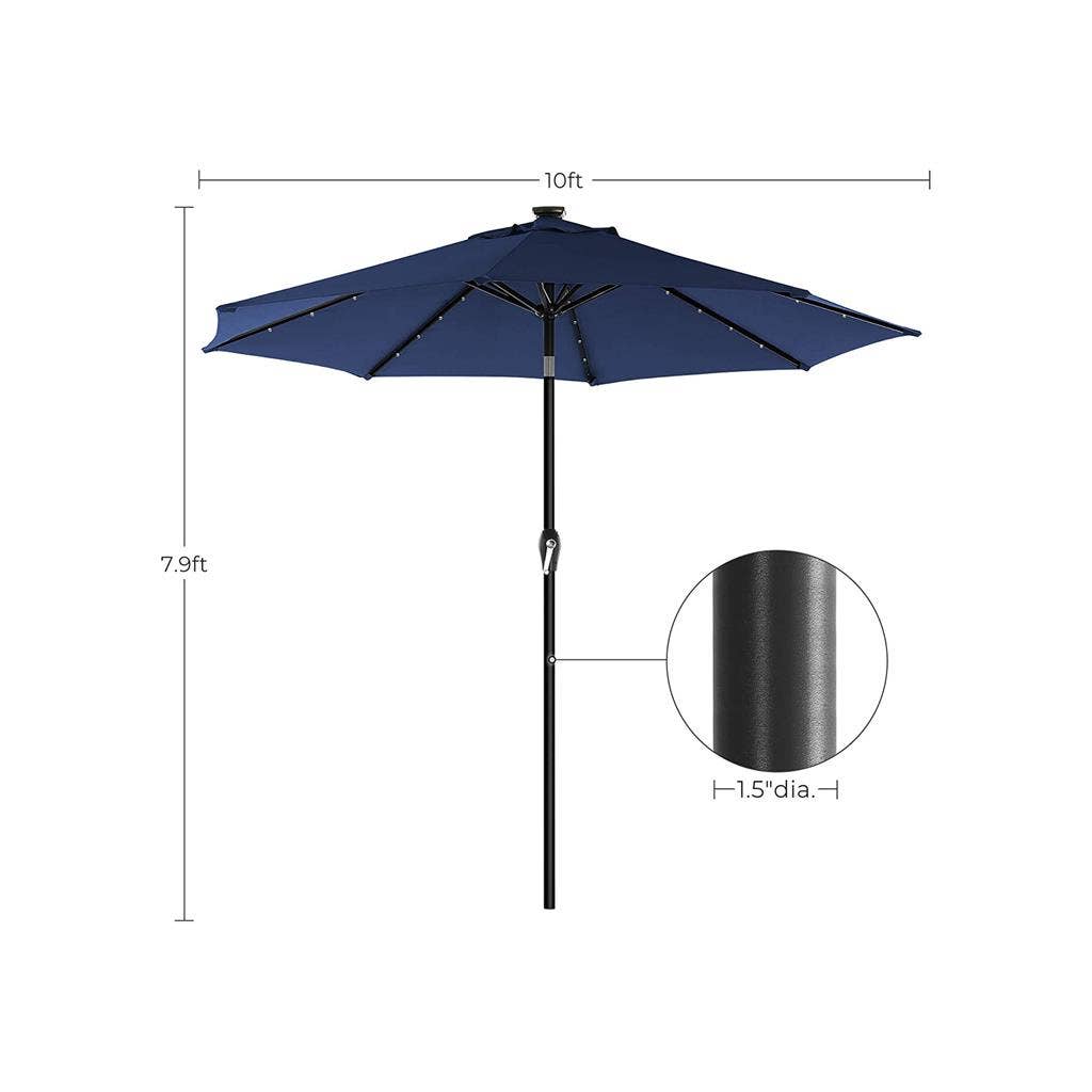 Greenwestons – Großhandel Sonnenschirm – 3 m Solar-Patio-Sonnenschirm5