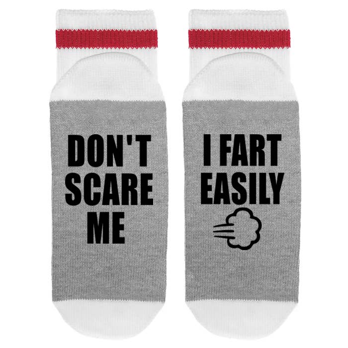 Sock Dirty to Me - Wholesale Socks - Men's - Men's Socks - Don't Scare Me I Fart Easily