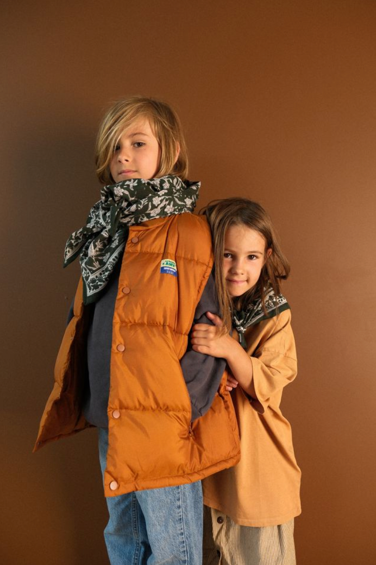 SO FAMILY - Wholesale Scarf - Kids - Calcutta Green Kids Scarf2