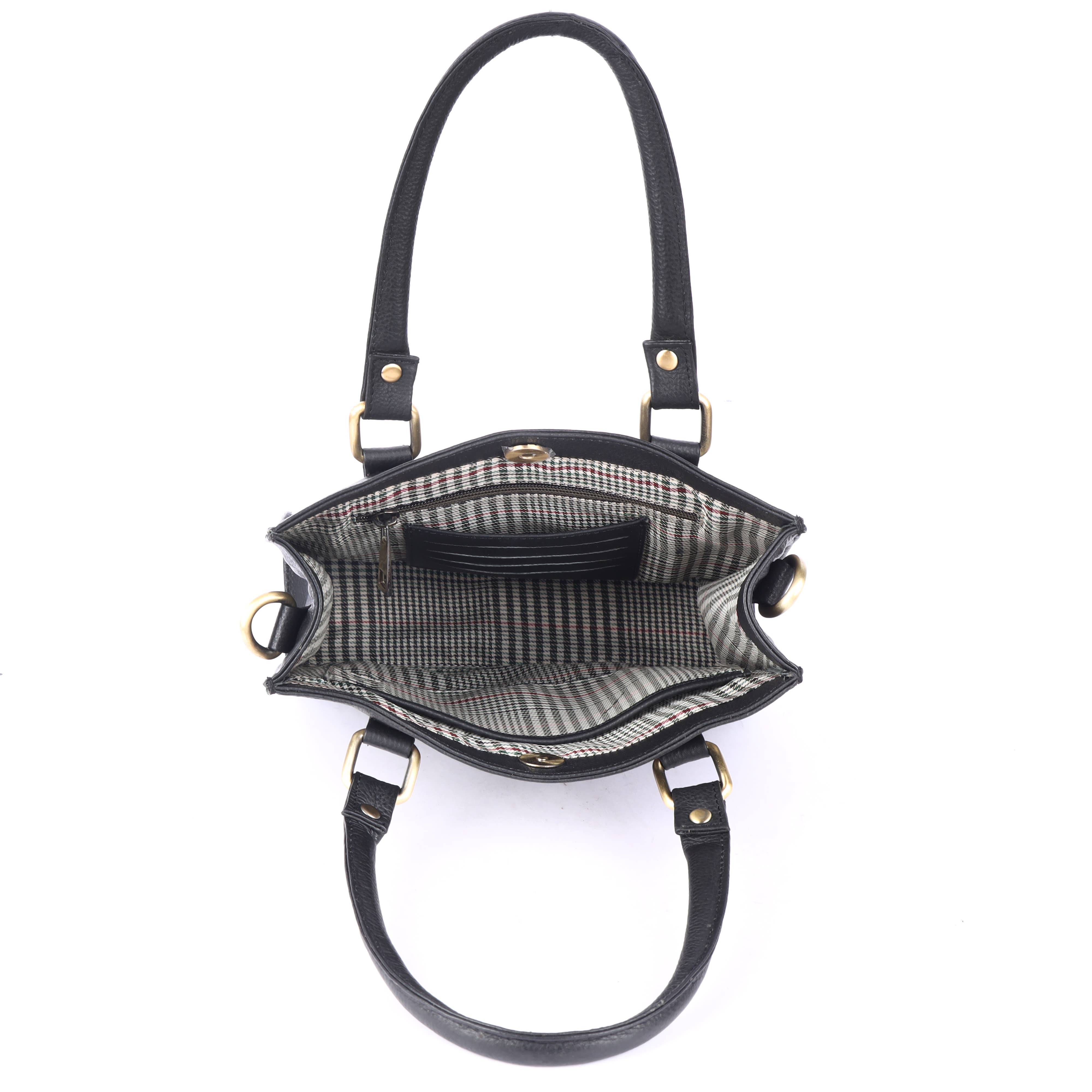 Alta Quero - Wholesale Crossbody Bag - Women's - Genuine Leather Crossbody Purse – Black - Retailer Favorite5