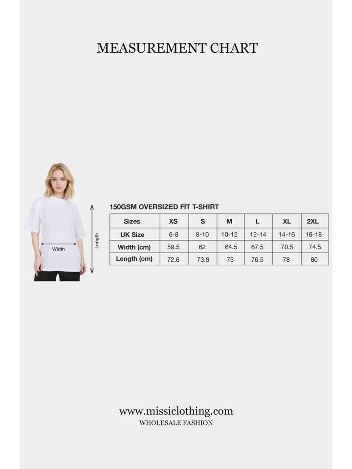White Women 150GSM Oversized T-Shirt In Paradise Apple Print for wholesale on Faire3