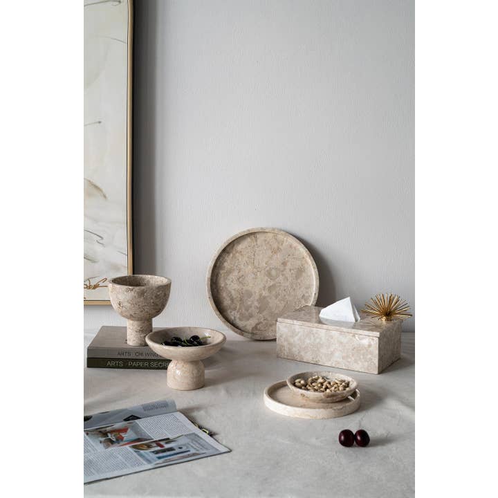 A&B Home Group Inc. - Wholesale Charger Plate - 12x12x1" Marble Elegance Plate8