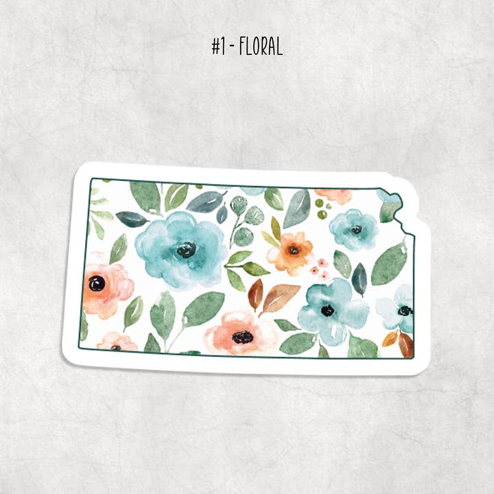 Expression Design Co - Wholesale Sticker - Kansas Stickers1