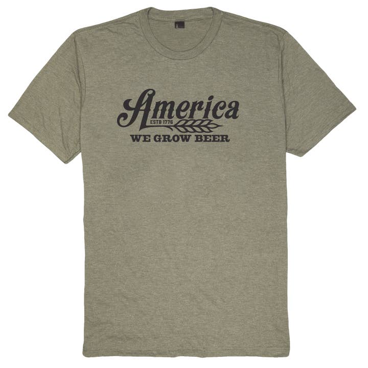 We Grow Beer-Military Green Frost for wholesale by American Cattle Co