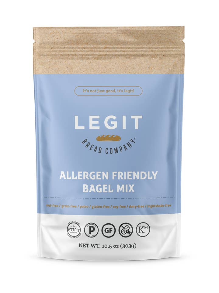 Allergen Friendly (AIP) Bagel Mix for wholesale by Legit Bread Company