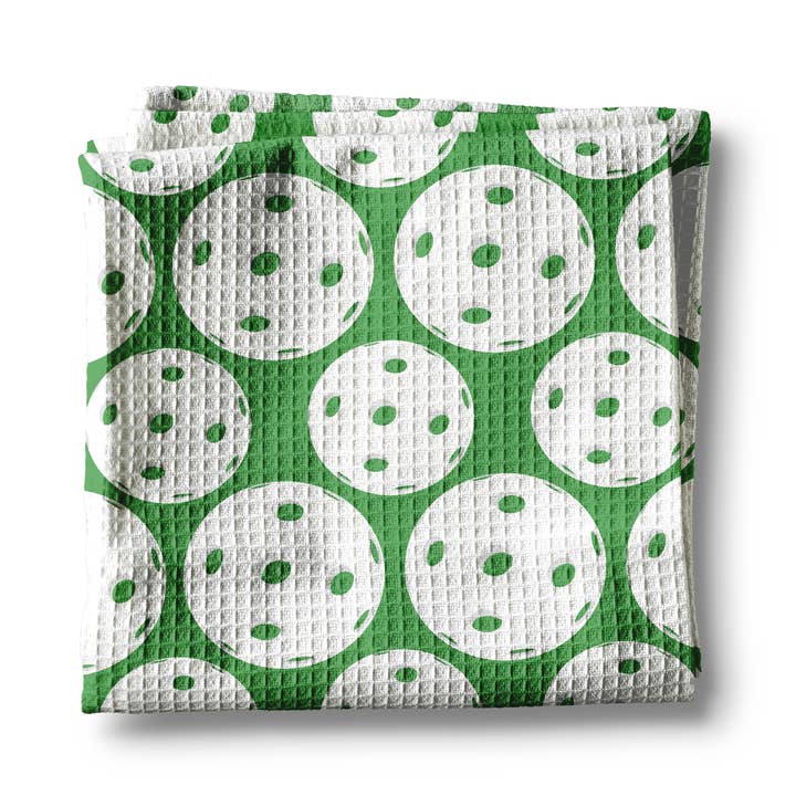 Pickleball Kitchen Towel Waffle Gift Pickler Pro Shop Paddle for wholesale by Canary Road