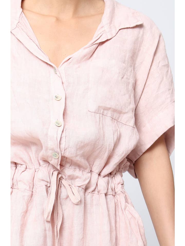 LÉA & LUC - Vendita all'ingrosso Tuta intera - Donna - Combinazione in 100% lino RIF.2190211