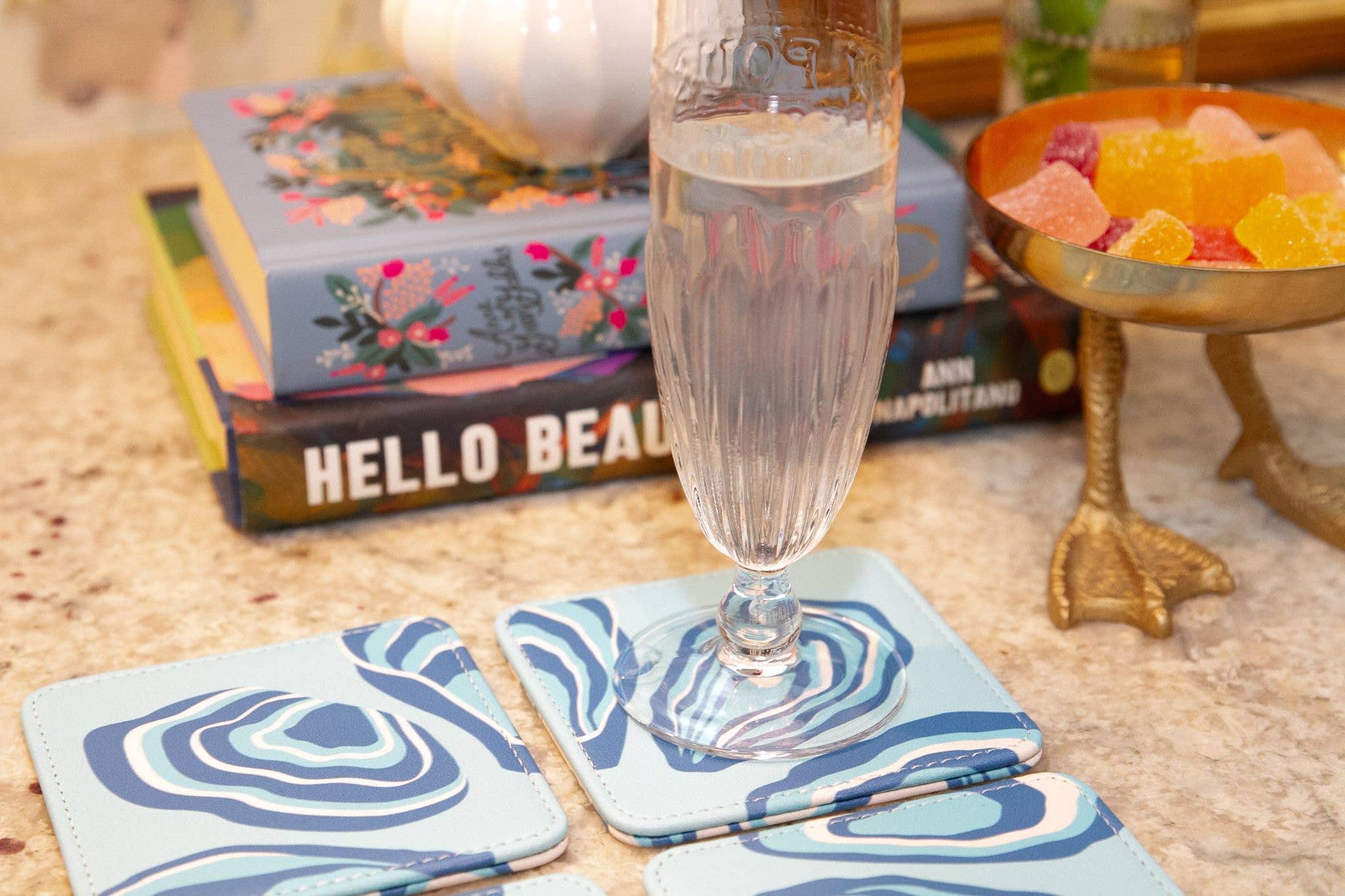 KEVA - Wholesale Coasters - Oyster Twist Coasters Set of 43