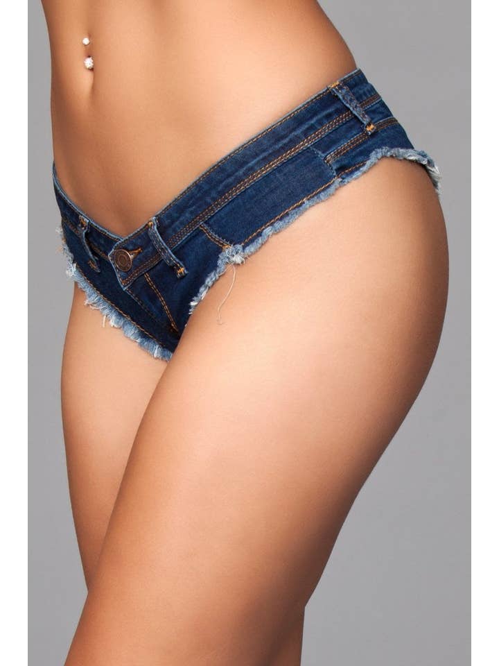 BL J8 Buns Out Cheeky Denim Shorts for wholesale on Faire1