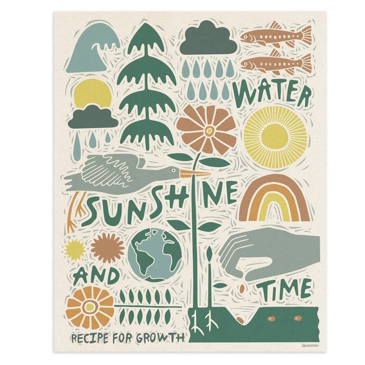 Growth Print for wholesale by Woosah Outfitters