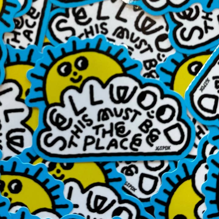 Sellwood Sticker for wholesale by Sturgill Studio
