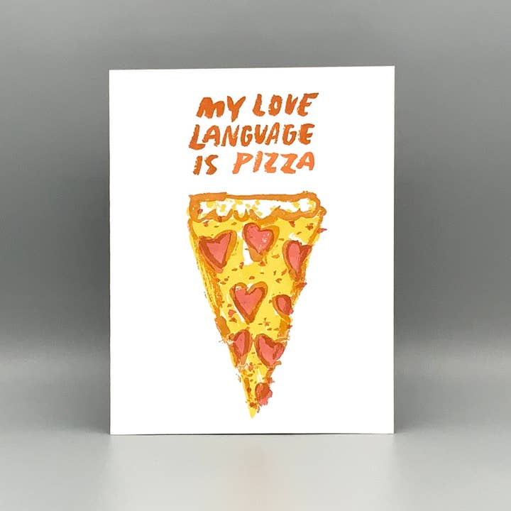 Pizza Love Language for wholesale by Westland Press