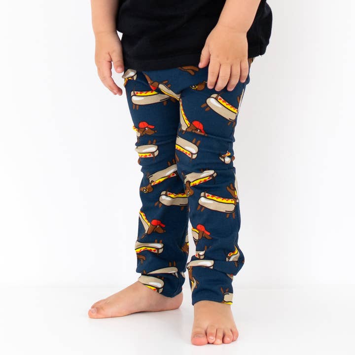 Fred & Noah - Wholesale Fashion Leggings - Kids - Hot dog Leggings