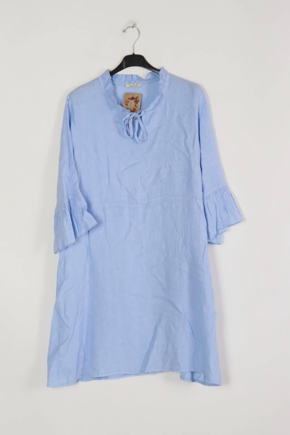 LÉA & LUC - Wholesale Dress - Women's - Short dress in 100% linen REF.134418